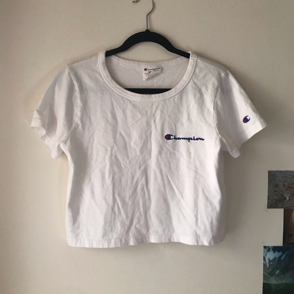 WHITE CHAMPION TEE